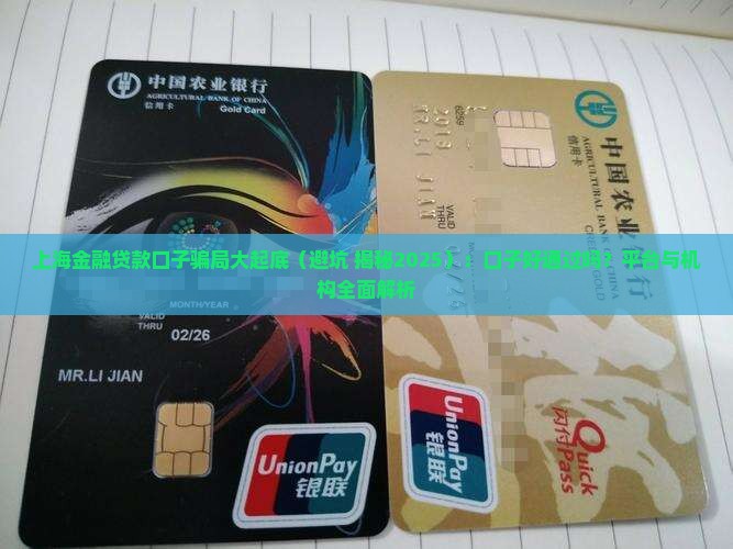 上海金融贷款口子