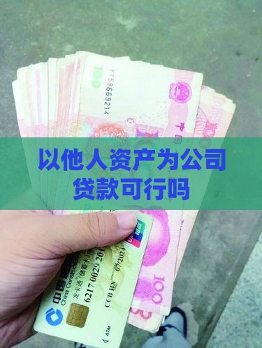 以他人资产做公司贷款吗