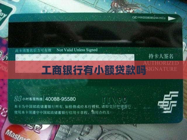 工商银行有小额贷款吗