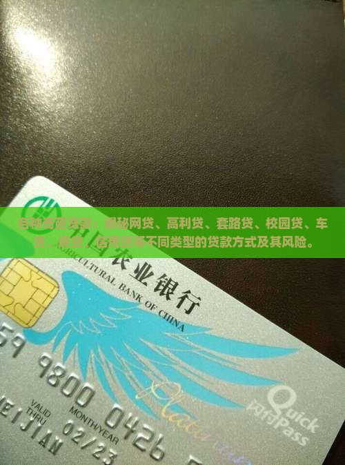 各种奇葩贷款