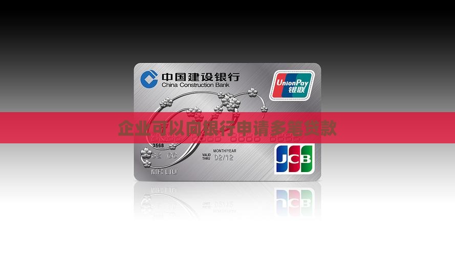 公司申请多笔贷款