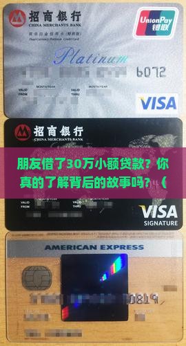朋友借小额贷款30万