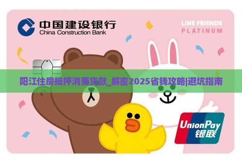 阳江住房抵押消费贷款
