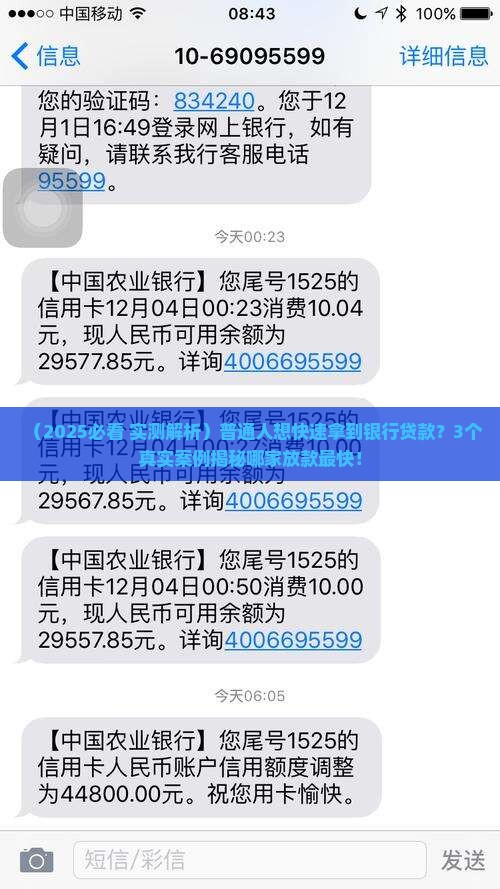 什么银行贷款放贷快