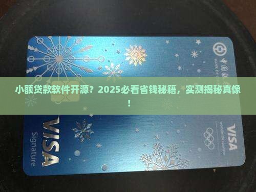 小额贷款软件开源