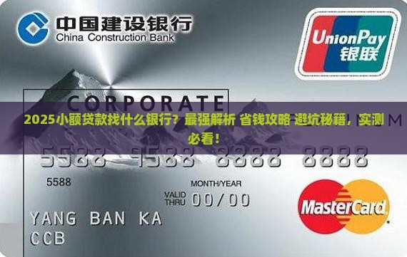 小额贷款找什么银行
