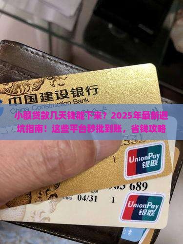 小额贷款几天钱能下来