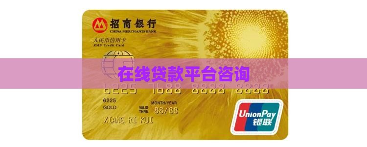 在线贷款平台咨询