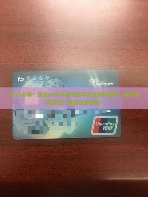适合56岁小额贷款平台
