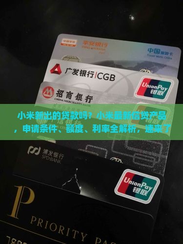 小米新出的贷款吗
