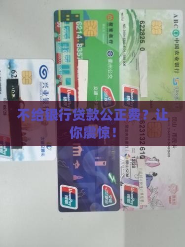 不给银行贷款公正费