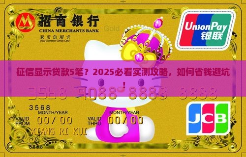 征信显示贷款5笔