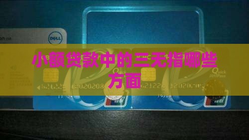 小额贷款中的三无指哪些方面