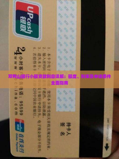 双鸭山银行小额贷款利息详解：额度、利率及申请条件全面指南