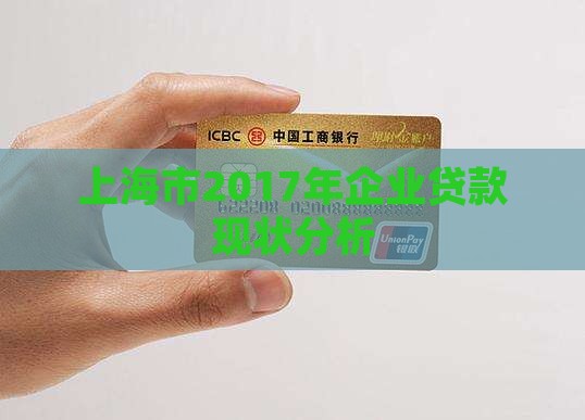 上海市2017年企业贷款现状分析