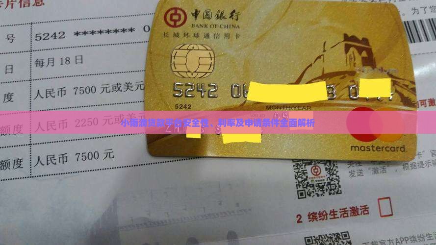 小雨滴贷款平台安全性、利率及申请条件全面解析