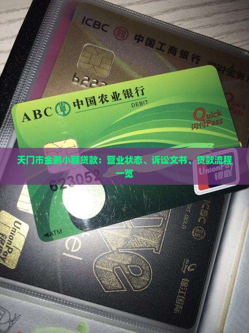 天门市金鹏小额贷款：营业状态、诉讼文书、贷款流程一览
