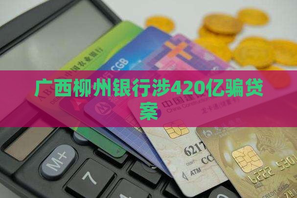 广西柳州银行涉420亿骗贷案