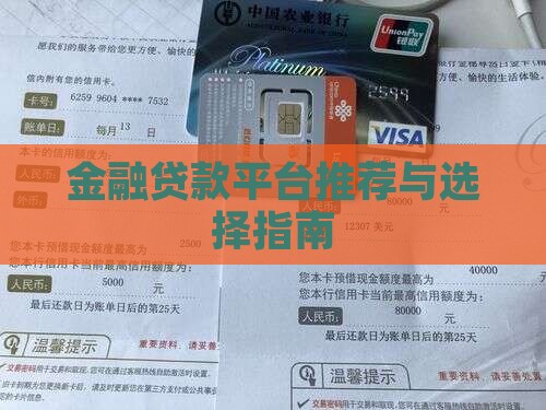金融贷款平台推荐与选择指南