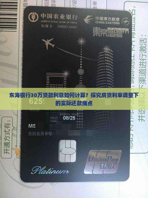 东海银行30万贷款利息如何计算？探究房贷利率调整下的实际还款痛点