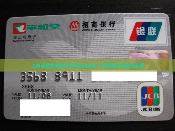上海消费贷款利率为何如此之低？背后痛点和热词新词