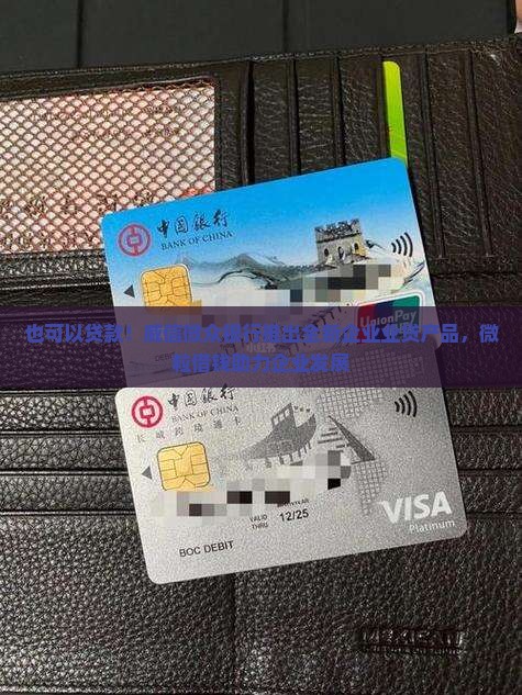 也可以贷款！威信微众银行推出全新企业业贷产品，微粒借钱助力企业发展