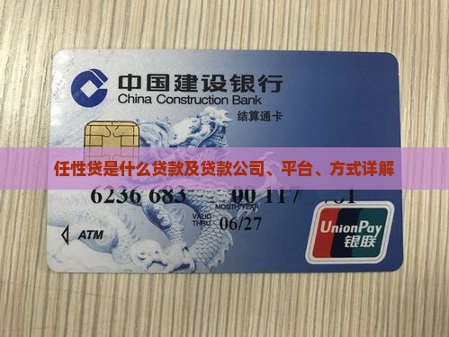 任性贷是什么贷款及贷款公司、平台、方式详解