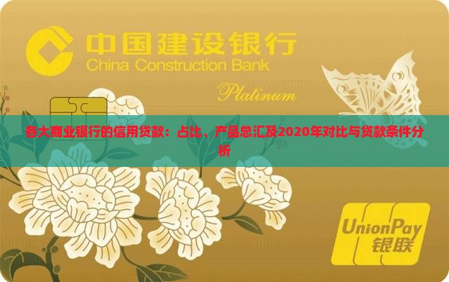 各大商业银行的信用贷款：占比、产品总汇及2020年对比与贷款条件分析