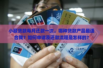 小额贷款每月还款一次，哪种贷款产品最适合我？如何申请及还款流程是怎样的？