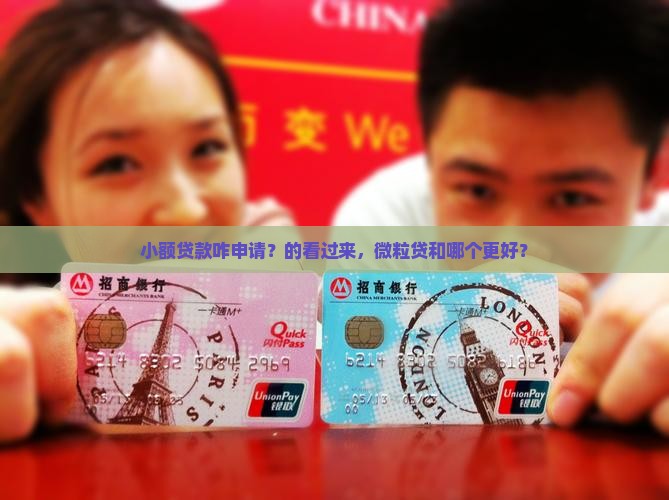 小额贷款咋申请？的看过来，微粒贷和哪个更好？