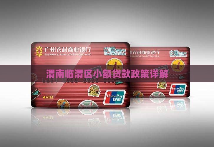 渭南临渭区小额贷款政策详解