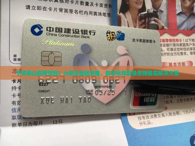 宁波象山信用贷款？小微企业融资难、数字化转型急先锋亟需解决方案