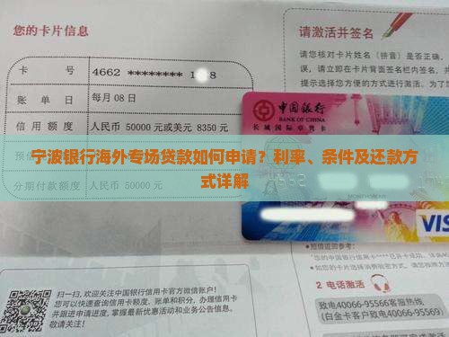 宁波银行海外专场贷款如何申请？利率、条件及还款方式详解