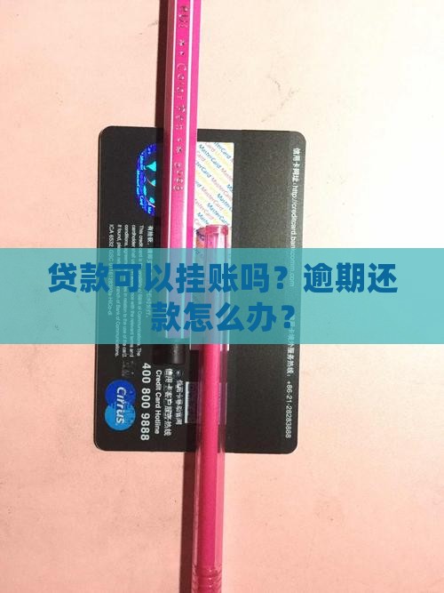 贷款可以挂账吗？逾期还款怎么办？
