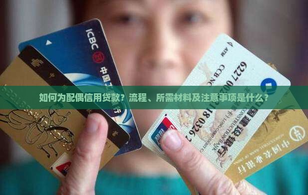 如何为配偶信用贷款？流程、所需材料及注意事项是什么？