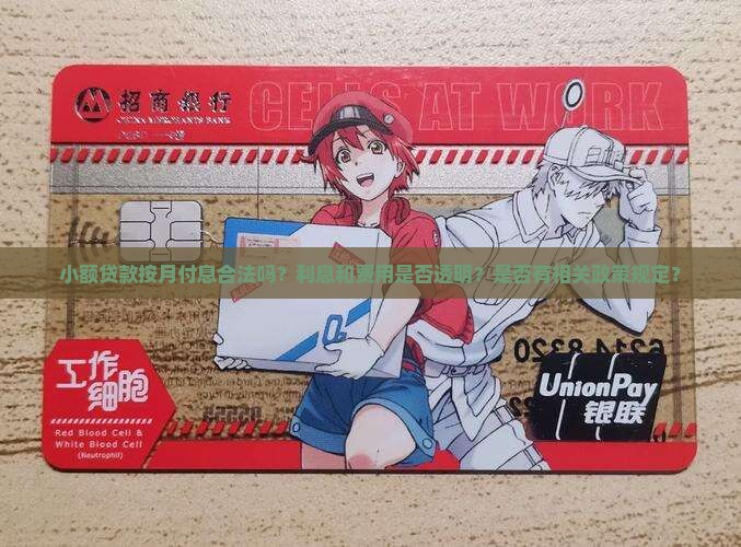 小额贷款按月付息合法吗？利息和费用是否透明？是否有相关政策规定？
