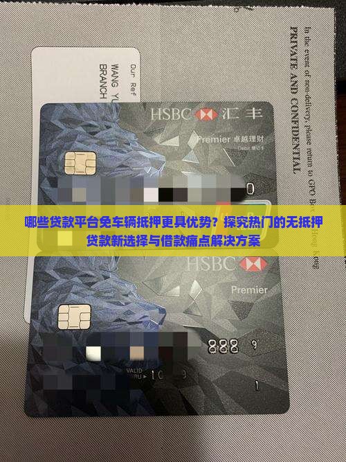 哪些贷款平台免车辆抵押更具优势？探究热门的无抵押贷款新选择与借款痛点解决方案