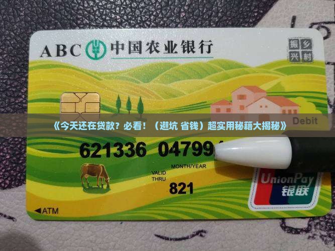 今天还在贷款的口子叫什么
