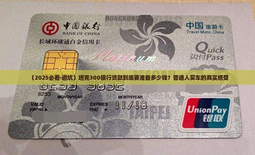 坦克300银行贷款