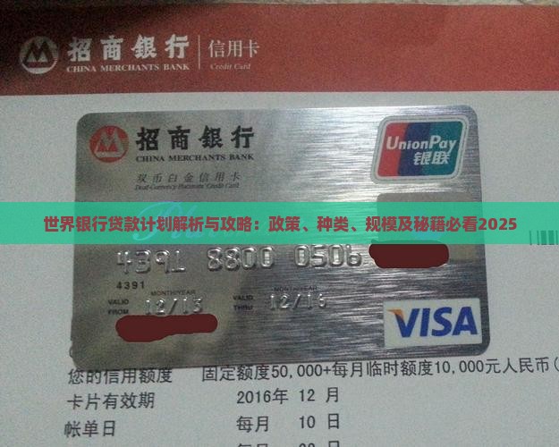 世界银行贷款计划