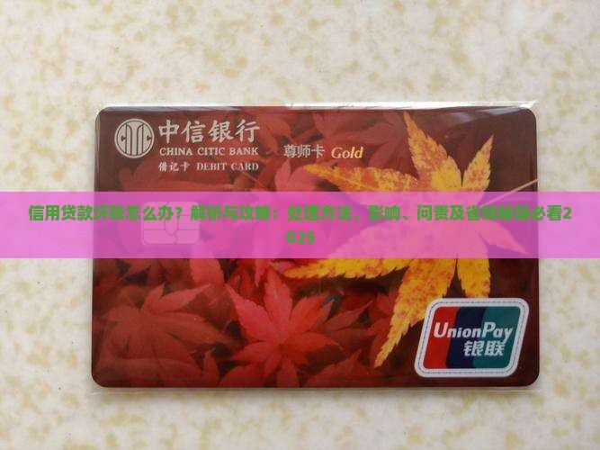 信用贷款坏账怎么办