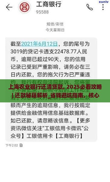 上海农业银行还清贷款