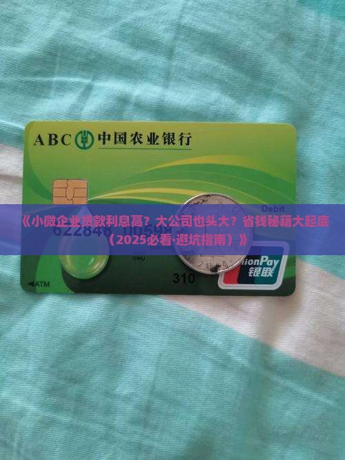 公司和小微企业贷款利息