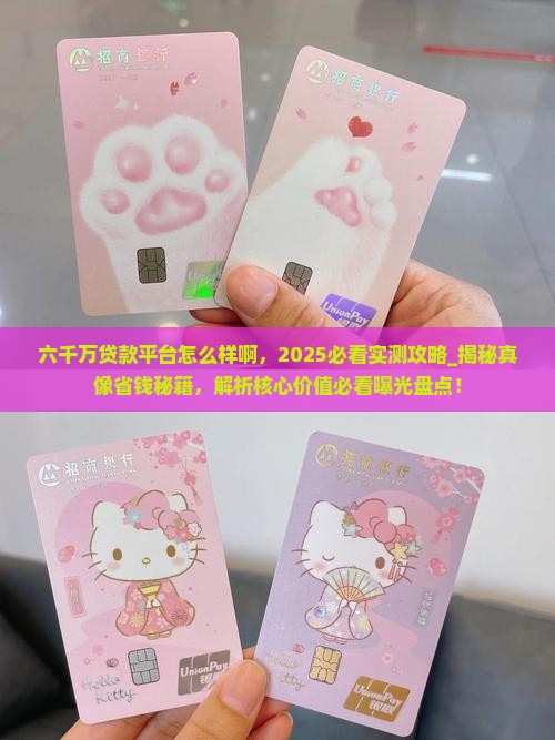 六千万贷款平台怎么样啊