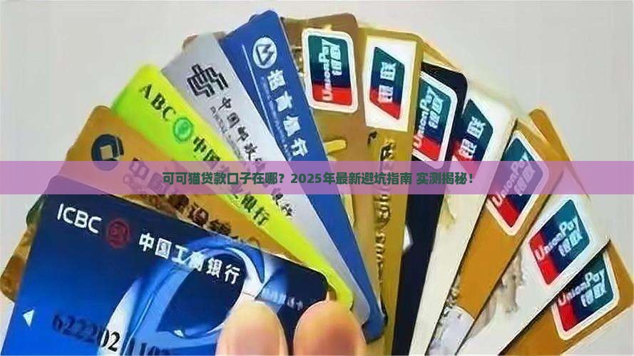 可可猫贷款口子在哪