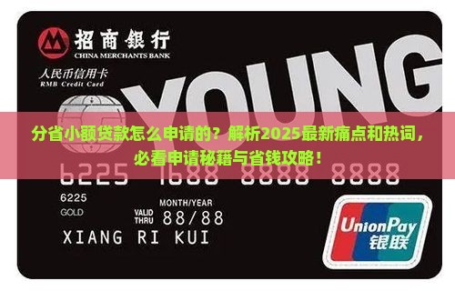 分省小额贷款怎么申请的