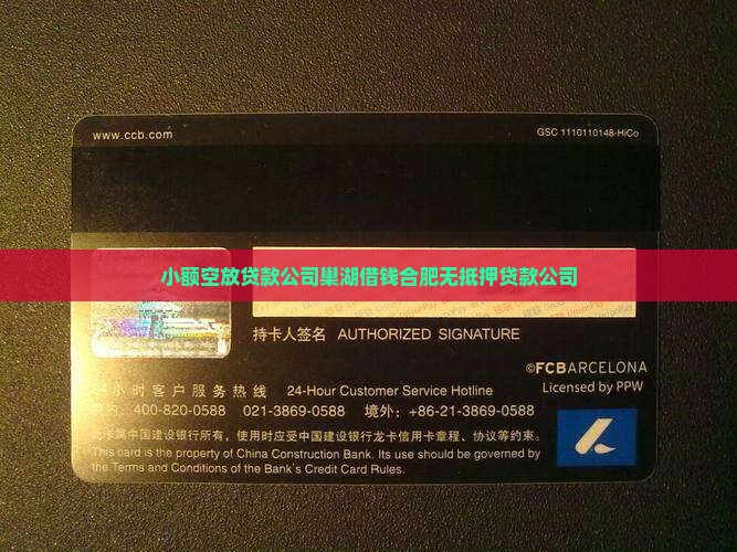 巢湖空放无抵押贷款公司