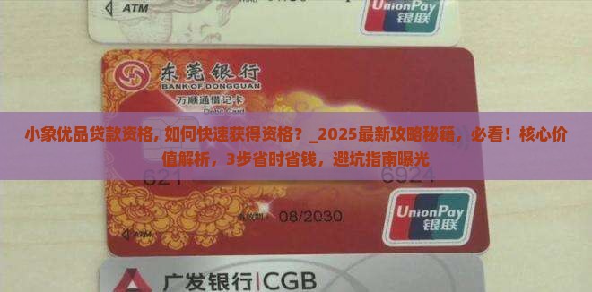 小象优品贷款资格