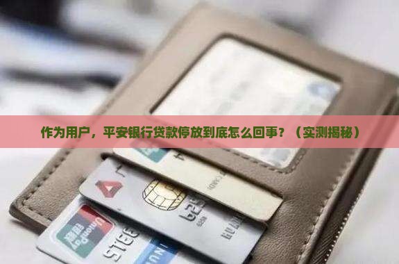 平安银行贷款停放