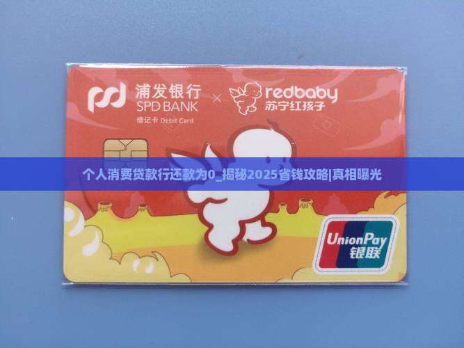 个人消费贷款行还款为0